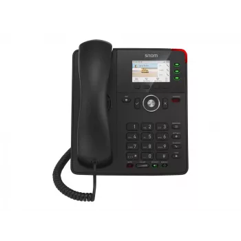 Snom D717 IP telefons, melns, 3 līnijas, TFT