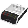 Bateriju lādētājs Ansmann Comfort Smart mājsaimniecības baterijām USB