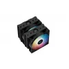 DeepCool AG620 BK ARGB procesora gaisa dzesētājs 12 cm Melns, Balts 1 gab.