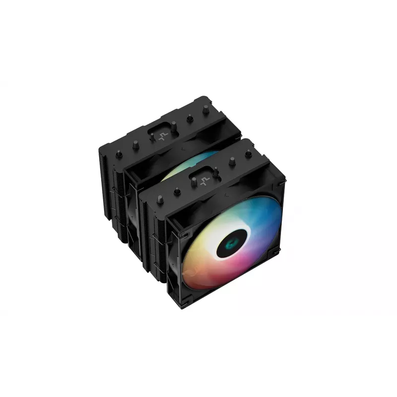 DeepCool AG620 BK ARGB procesora gaisa dzesētājs 12 cm Melns, Balts 1 gab.