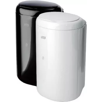 Atkritumu tvertne Tork B3 5 L, 360×167×200 mm, melna — kompakta higiēniska tvertne