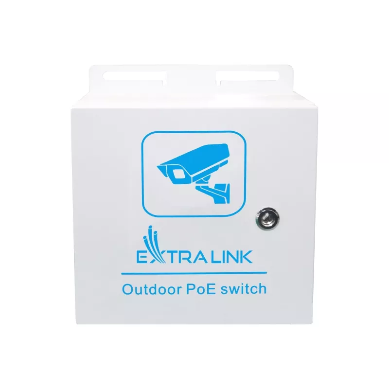 Nepārvaldāms slēdzis Extralink Atlas 8x RJ45 1000Mbps PoE 120W
