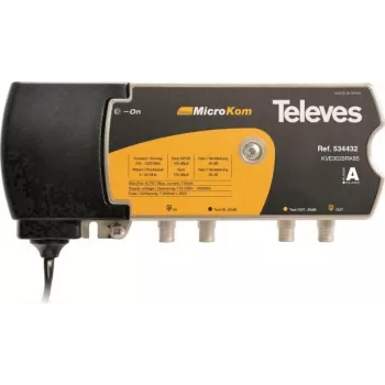 Televes BK-pastiprinātājs KVE3035RK85 30/35dB m.RK 5-85MHz 28dB 1 (KVE3035RK85)