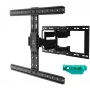 TV grīdas statīvs ONKRON SM6-B 32–90 collu ekrāniem, 50 kg nestspēja, VESA 200x200–600x400, slīpums -10–5°, pagriešana 40°