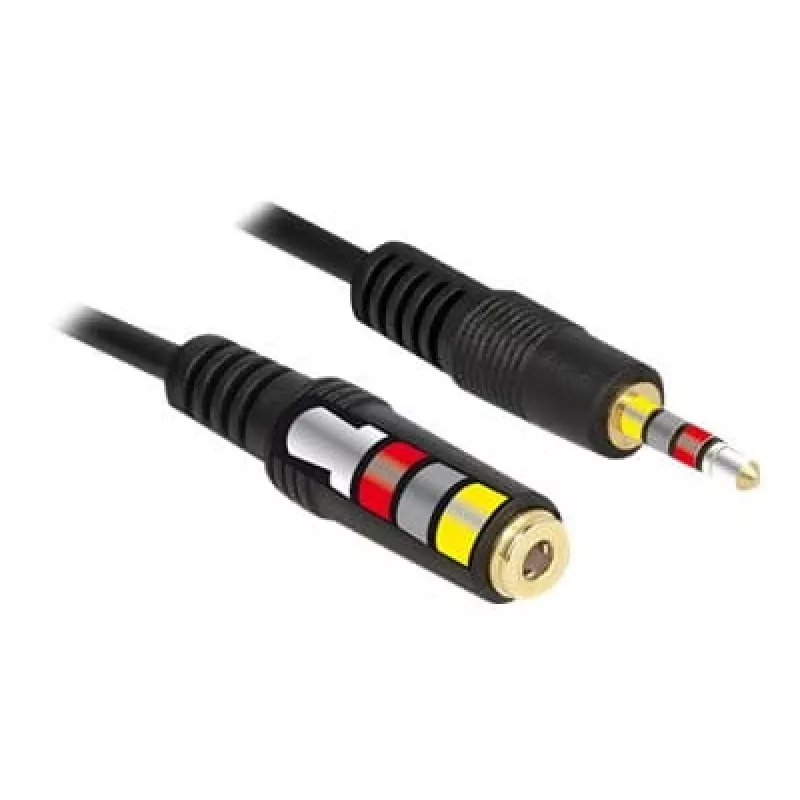 Audio kabelis DeLOCK 84668 3m 3.5mm melns