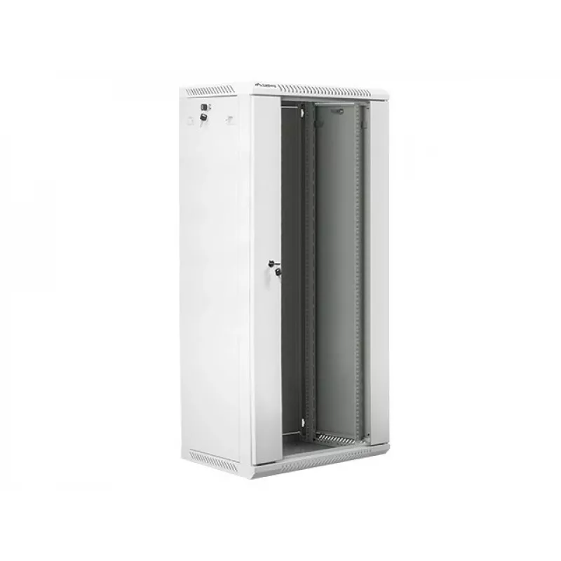 Lanberg WF01-6427-10S rack cabinet 27U pie sienas montējams statīvs Balts