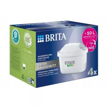 Ūdens filtra kārtridžs Brita 122188 4 gab. Balts