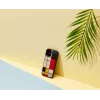 Telefona maciņš Man and Wood iPhone 12 mini — koka aizmugure, melns rāmis