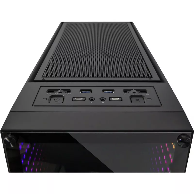 Inter-Tech X-908 Infini2 torņa tipa korpuss, melns