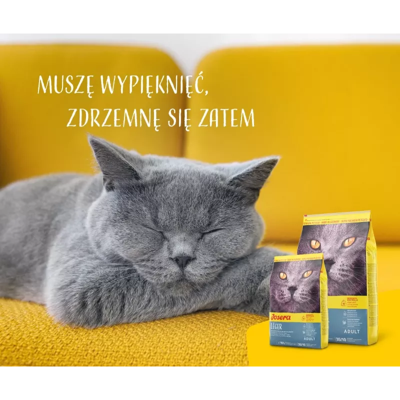 Sausā barība Josera LÉGER kaķiem 10 kg Pieauguša kaķa, ar putnu gaļu