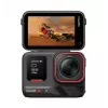 Action sports kamera Insta360 Ace Pro 2 — 50 MP, 8K Ultra HD (7680×3272), 1/1,3 collu sensors, līdz 240 kadriem/s, iebūvēts displejs, Wi‑Fi, MicroSD, 177,7 g, Melna