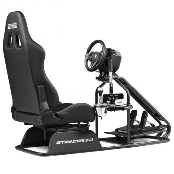 Racing simulator cockpit Next Level Racing GTRacer 2.0 Melns adjustable seat frame