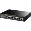 Cudy GS1010PE tīkla komutators Gigabit Ethernet 10 porti PoE Melns