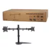 Monitoru statīvs LOGILINK BP0099 2 displejiem, līdz 81,3 cm (32 collas), VESA 75x75–100x100, maks. 8 kg, melns
