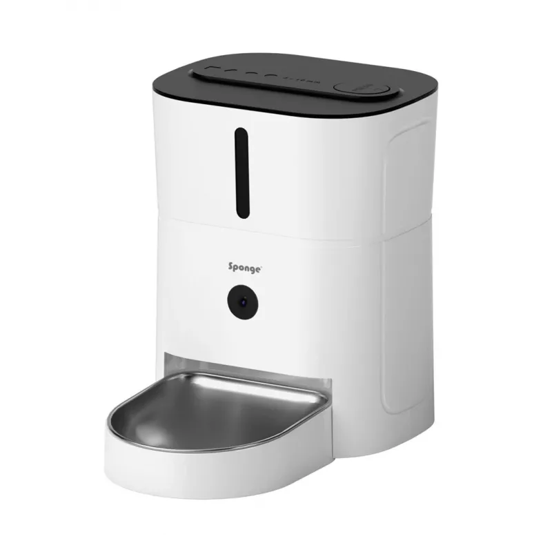 Viedais mājdzīvnieku barotājs ar kameru Sponge SPONGE Pet Feeder Smart Camera