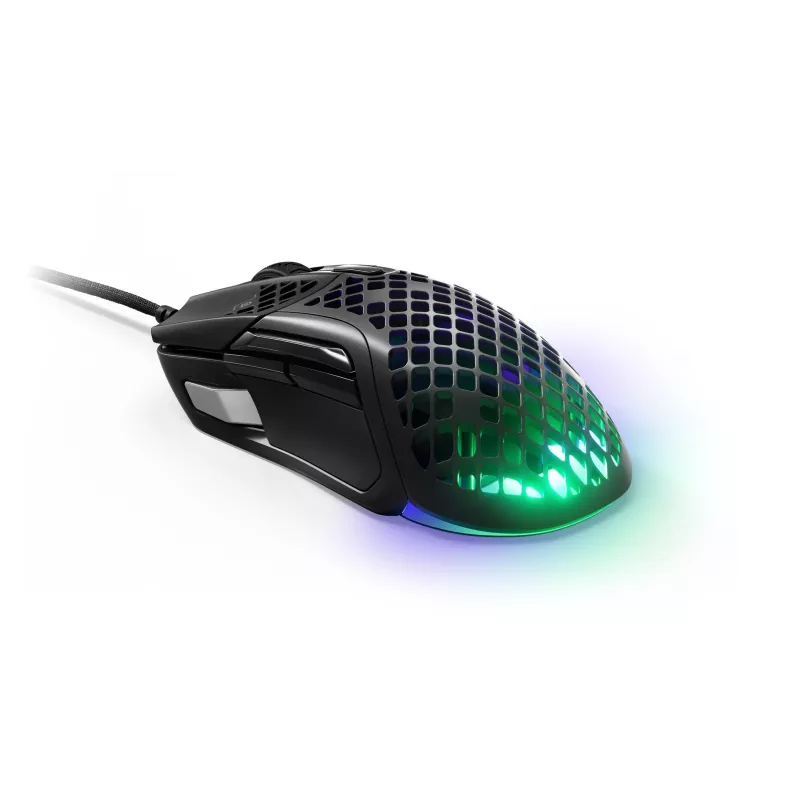 Steelseries Aerox 5 peles labās puses Right-hand USB Typee-A Optical 18000 DPI