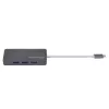 SilverStone SST-EP14C - USB 3.1 Type-C Gen1 uz HDMI, 3x USB 3.1 Gen 1 Type-A, 1x USB 3.1 Gen 1 Type-C (PD 2.0 uzlāde) (SST-EP14C)