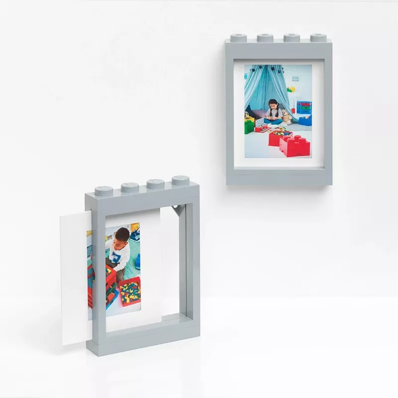 Foto rāmis Room Copenhagen LEGO attēlu rāmis akmens pelēks gaiši pelēks