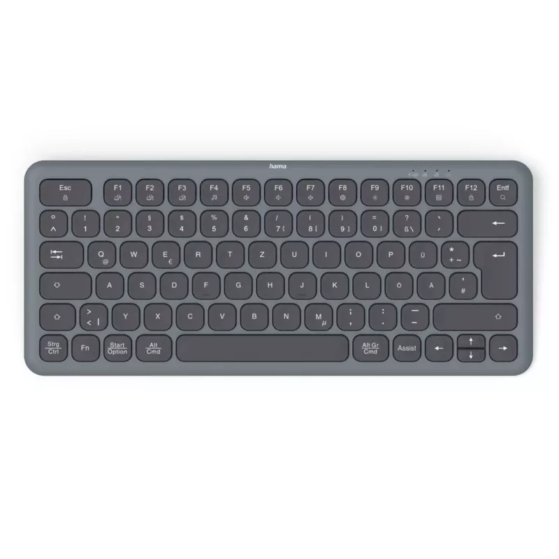 WK-500 daudzaparatūras tastatūra melni pelēka