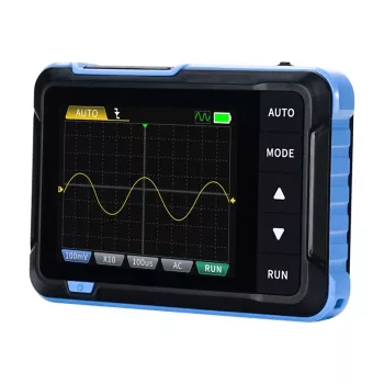 Pārnēsājams 2-in-1 mini osciloskops un signālu ģenerators Fnirsi DSO153 ar 150 MHz joslas platumu, 1 GS/s paraugu ņemšanas ātrumu