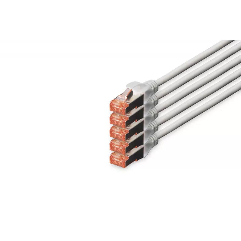 Tīkla kabelis Digitus CAT 6 S/FTP 15m RJ-45 Pelēks