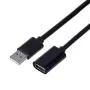 USB pagarinātāja kabelis Unitek Y‑C418GBK 5 m USB A uz USB A USB 2.0, melns