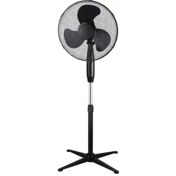 Stāvošais ventilators Extralink Bryza ESF-40D-BL — 40 cm, 3 lāpstiņas, 3 ātrumi