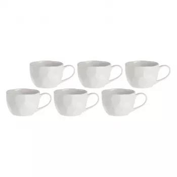 6 brokastu krūžu komplekts Lunia 420 ml