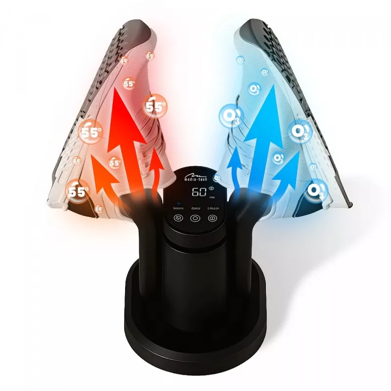 APAVU ŽĀVĒTĀJS OZONE PRO+ MT6539 – Apavu žāvētājs ar ozona dezinfekciju.