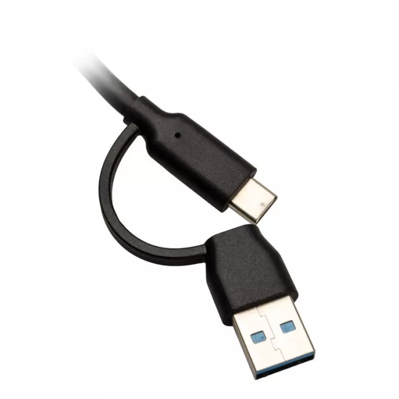 Nitro Concepts UH1, 10 portu hibrīdais USB centrmezgls, USB 3.2