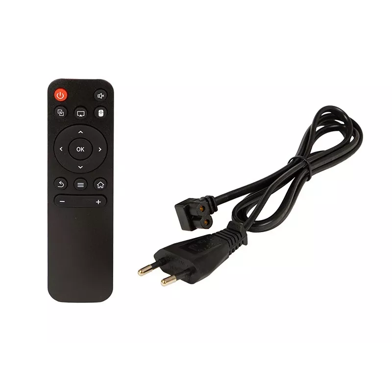 Projektors HY300 Pro LED ar WiFi, tālvadības pulti, Android TV, 130 collas, 4K Full HD