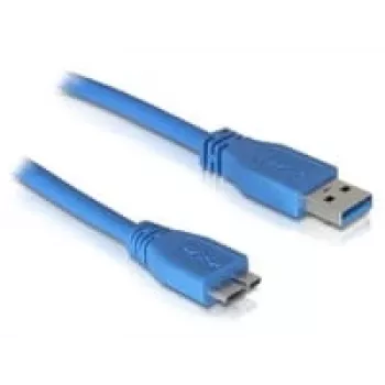 DeLOCK Micro USB 3.0 kabelis 1 m, USB A, 5 Gbit/s, zils