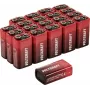 Voltcraft VC-16107985 9 V bloka baterija sārma-mangāna 550 mAh 9 20 gab. (VC-16107985)