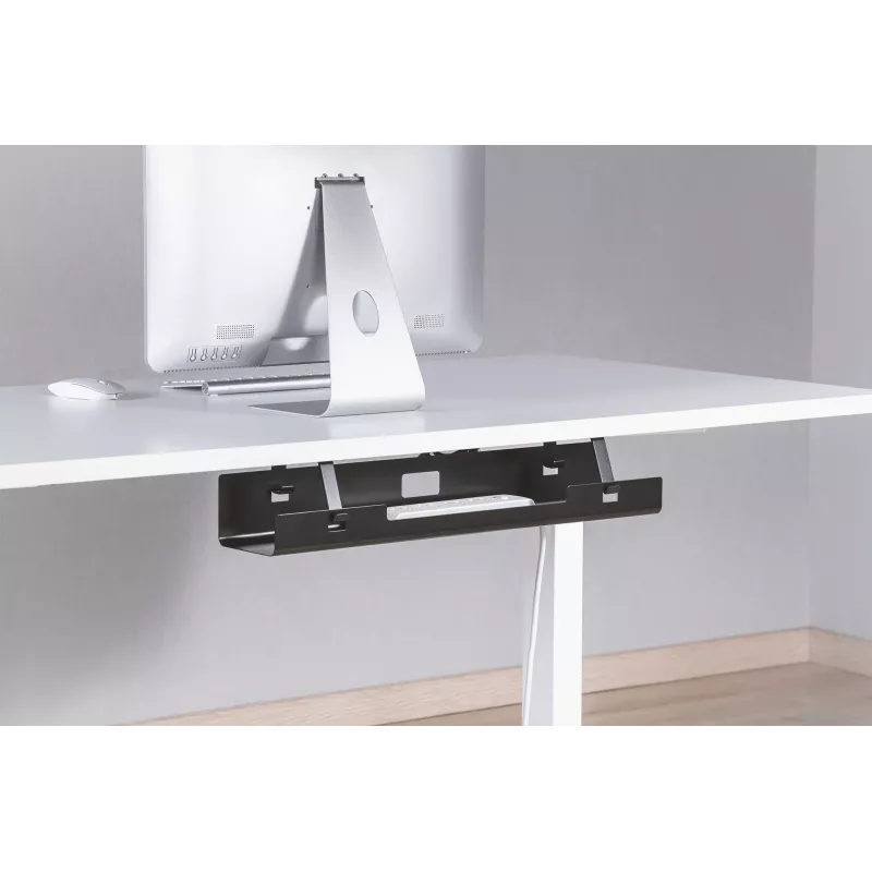Digitus DA-90450 Kabeļu pārvaldības tvertne 600x135x108mm Melns tērauds 1