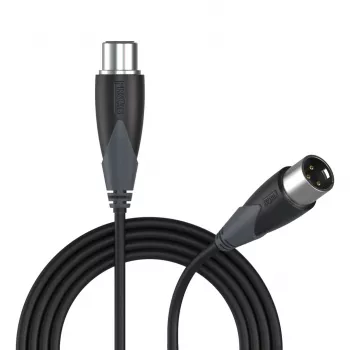 PROCAB CLA901/3 audio kabelis 3 m XLR (3 kontaktu) Melns, Pelēks