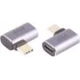 Kabeļa savienotāja adapteris ShiverPeaks BS14-05035 USB C uz USB C pelēks