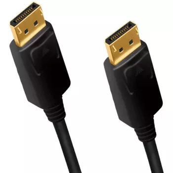 LogiLink CD0103 DisplayPort kabelis DP/M – DP/M, 4K/60 Hz, CCS, melns, 5 m (CD0103)