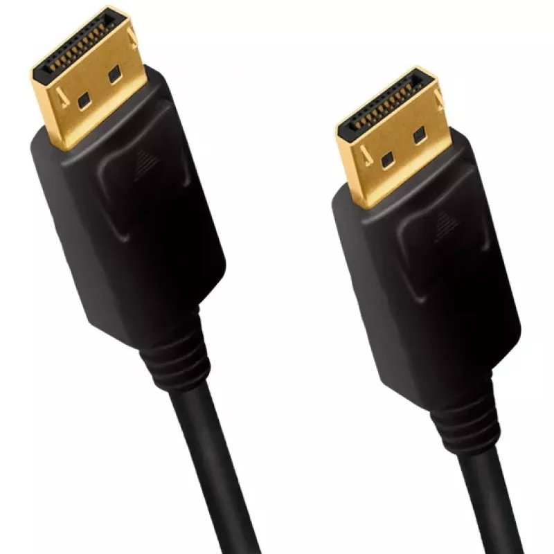 LogiLink CD0103 DisplayPort kabelis DP/M – DP/M, 4K/60 Hz, CCS, melns, 5 m (CD0103)