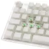 Ducky One 3 TKL tastatūra Gaming USB QWERTZ vācu balta