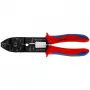 Knipex 97 21 215 B presēšanas instruments melns, zils, sarkans