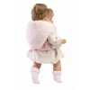 Lelle Llorens Joelle 38 cm — raudoša lelle ar reālistiskām iezīmēm un mīkstu ķermeni