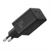 Baseus P10111404113-00 Cube USB-C / USB-A 30W tīkla lādētājs, melns