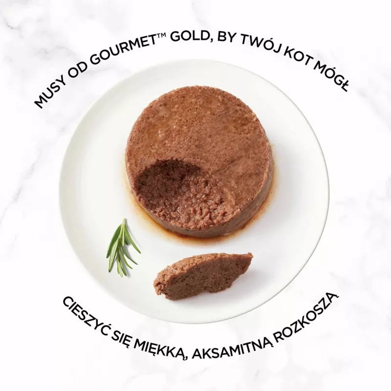 GOURMET Gold Liellopu gaļa - mitrā kaķu barība - 85g