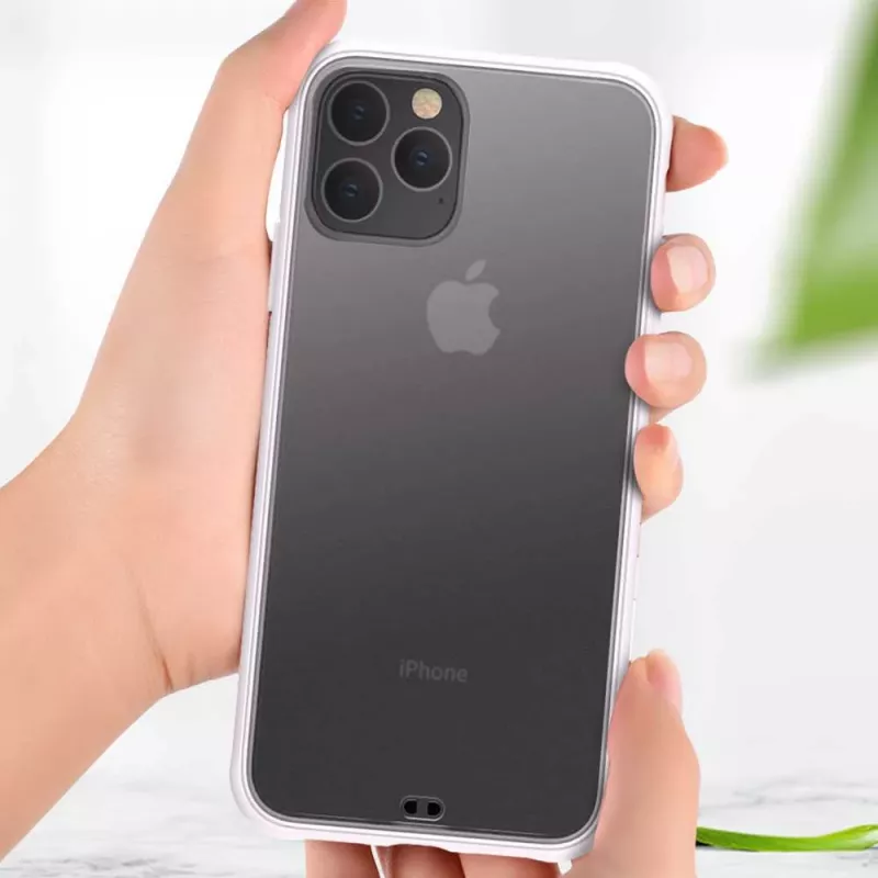 Aizsargtelefona maciņš Devia Soft Elegant triecienizturīgs iPhone 11 Pro Max, balts, mīksts pieskāriens, triecienu absorbējošs