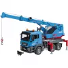 Celtņa kravas automašīna BRUDER MAN TGS Kran-LKW zila ABS 03771