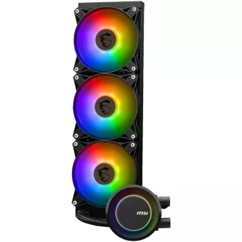MSI MAG CORELIQUID E360 datora dzesēšanas sistēma mātesplatei, procesoram šķidruma dzesēšanas komplekts 12 cm melns