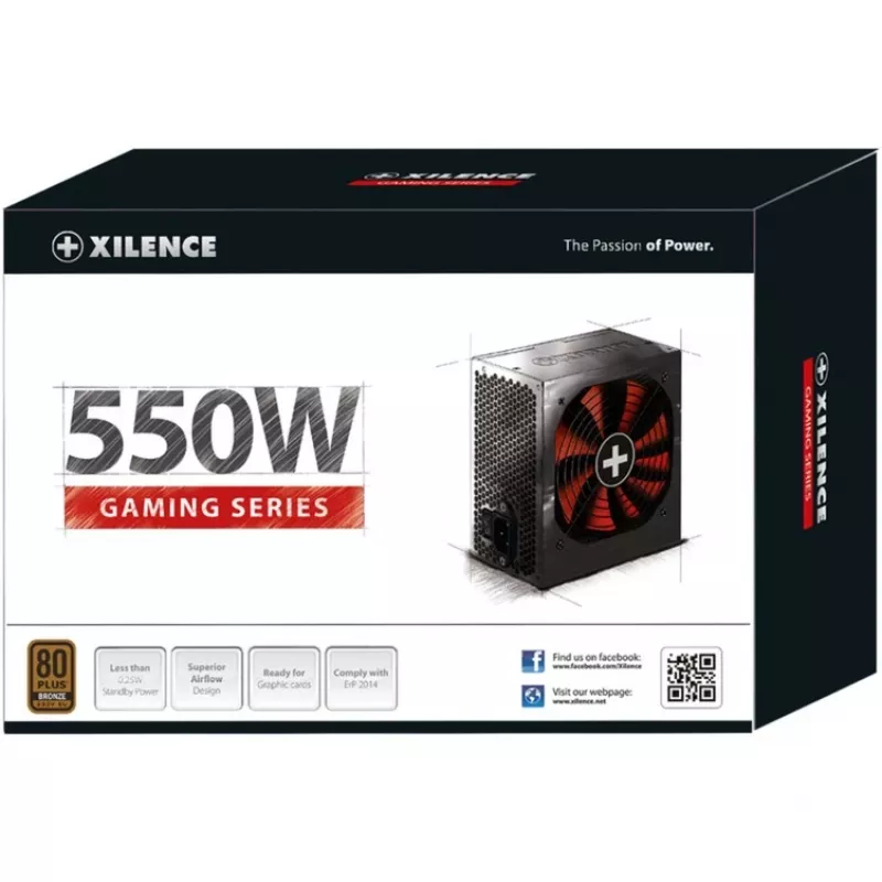 Barošanas bloks Xilence Performance A+ XN215 550 W