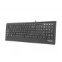 Natec Barracuda - Tastatūra - US - Melna - Tastatūra - ASV angļu - Melna
