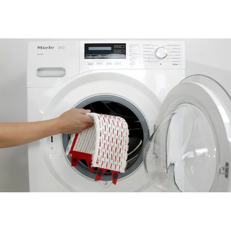 VILEDA mops Ultramax XL Box — mazgājama mikrošķiedra, 360° rotējoša galva, salokāms, cietām grīdām