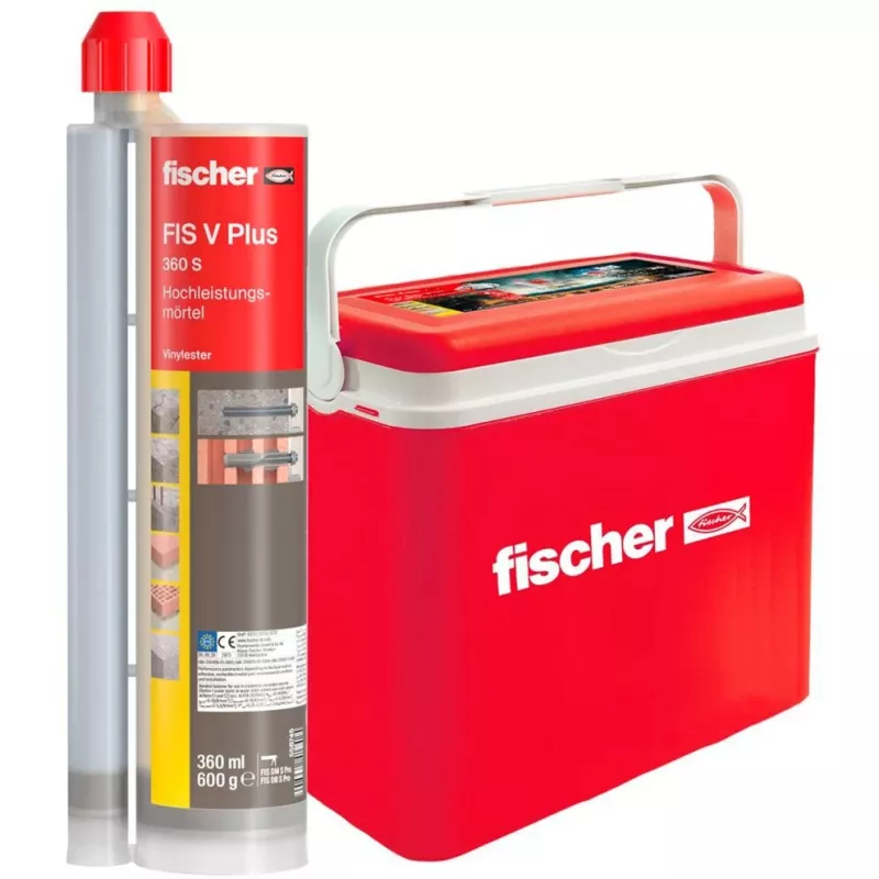 Fischer FIS V Plus 360 S augstas veiktspējas injicējamā java, 8 kasetnes